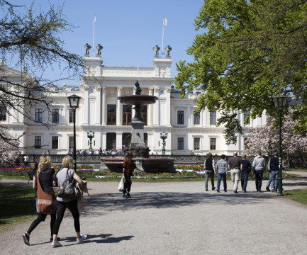 Studenter utanför Lunds universitet