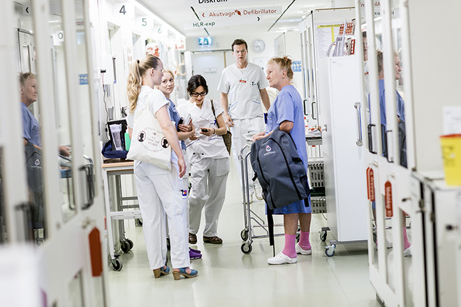 Numera är det inte bara kliniker som vill bli docenter vid Karolinska institutet. En stor del av de sökande är bland annat sjuksköterskor och arbetsterapeuter. På bilden syns Clinical Training Centre vid KI.