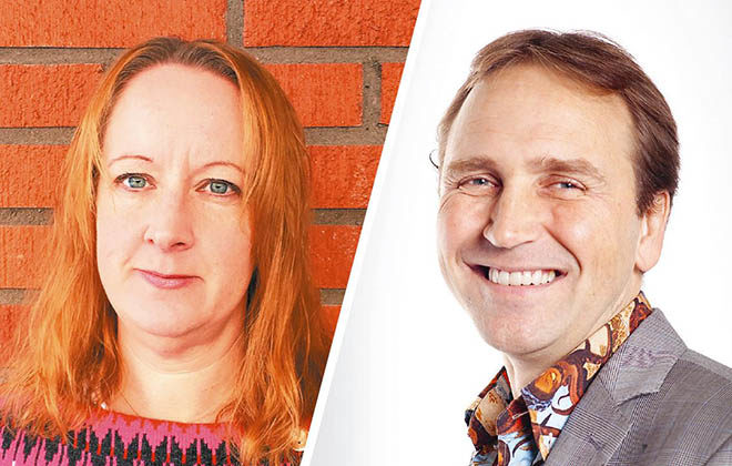 Bild på Jenny Hallgren och Håkan Alm