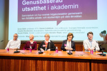 Paneldiskussion om sexuella trakasserier