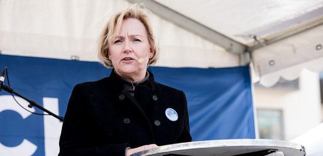 Helene Hellmark Knutsson, March for Science Stockholm